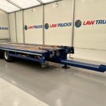 Adwell Tandem Axle Flatbed Drawbar Trailer - thumbnail