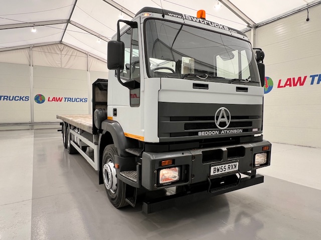Seddon Atkinson Strato 385 6×4 Double Drive Flatbed