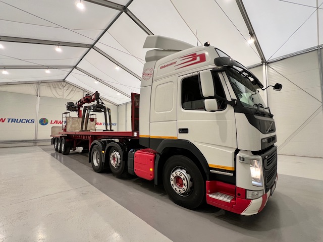 Volvo FM 450 Tractor Unit with Corus Brick Grab Trailer