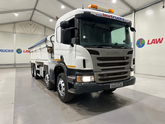 Scania P400 8×4 Sleeper Cab Tipper Manual