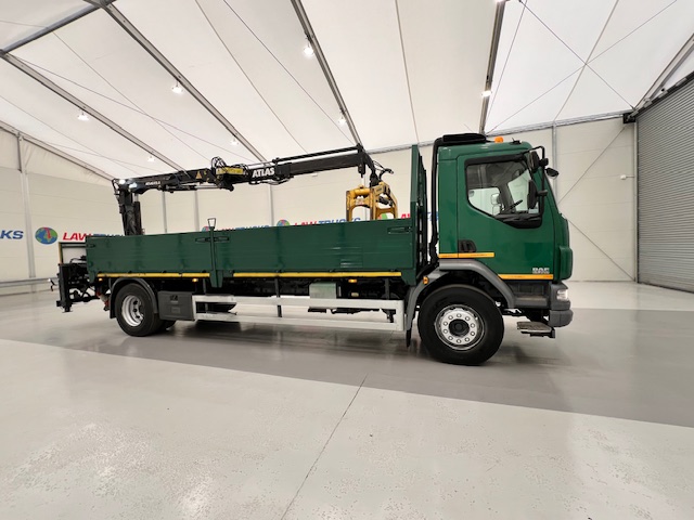 Daf LF55 220 Day Cab Dropside Crane