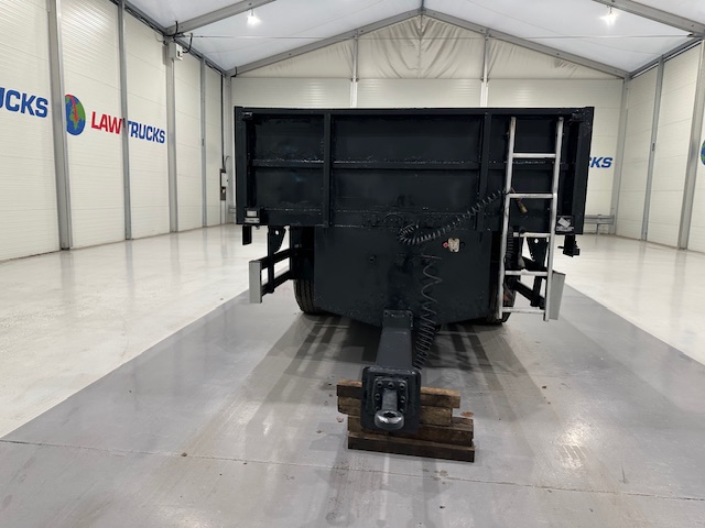 Montracon Tri Axle Flatbed Drawbar Trailer