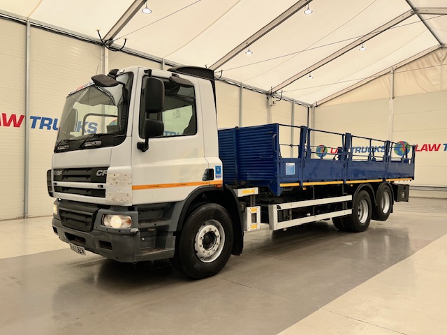 DAF  CF75 310 6×2 Day Cab Dropside Flatbed