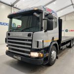 Scania P94 260 10 Tyre Sleeper Cab Flatbed - thumbnail