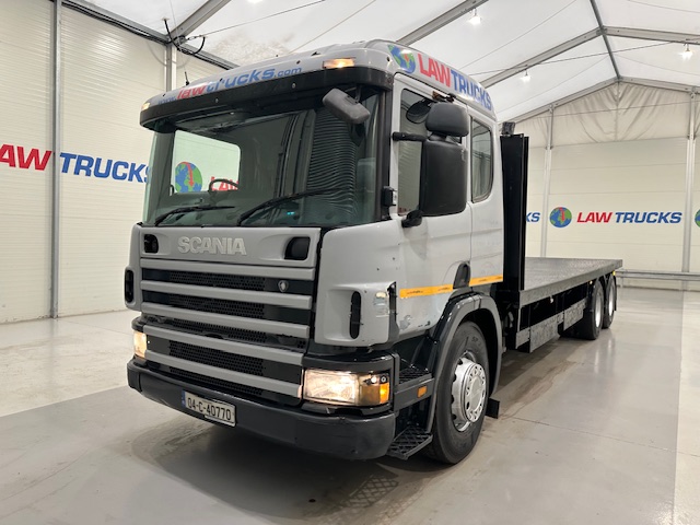Scania P94 260 10 Tyre Sleeper Cab Flatbed