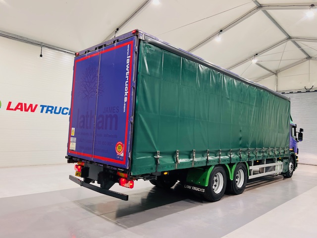 Scania P280 10 Tyre Rear Lift Curtainsider