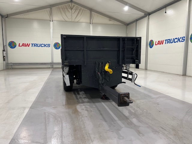 Montracon Tri Axle Flatbed Drawbar Trailer