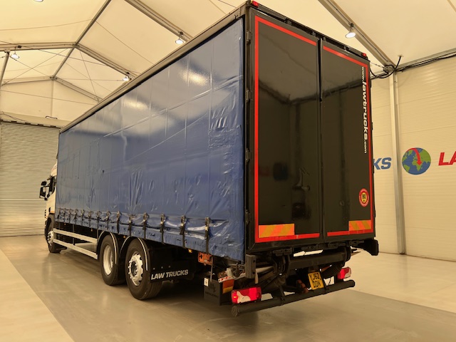 Scania P280 6×2 Highline Rear Lift Curtainsider