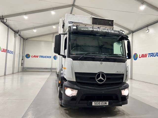 Mercedes Antos 1827 Day Cab Fridge Box