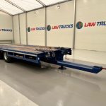 Adwell Tandem Axle Flatbed Drawbar Trailer - thumbnail