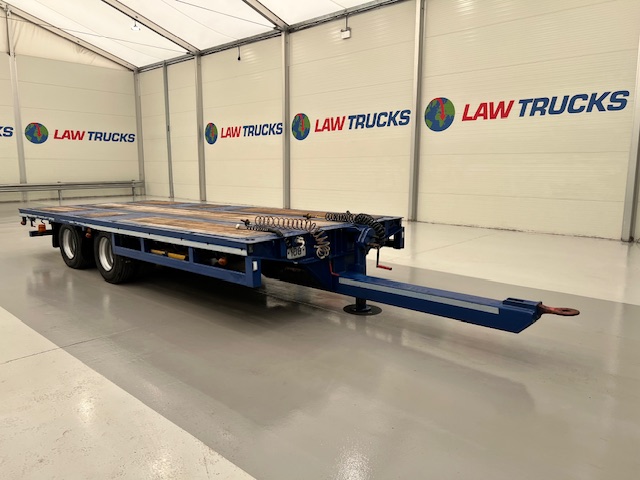 Adwell Tandem Axle Flatbed Drawbar Trailer
