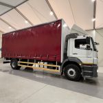 Mercedes Axor 1824 Day Cab Curtainsider - thumbnail