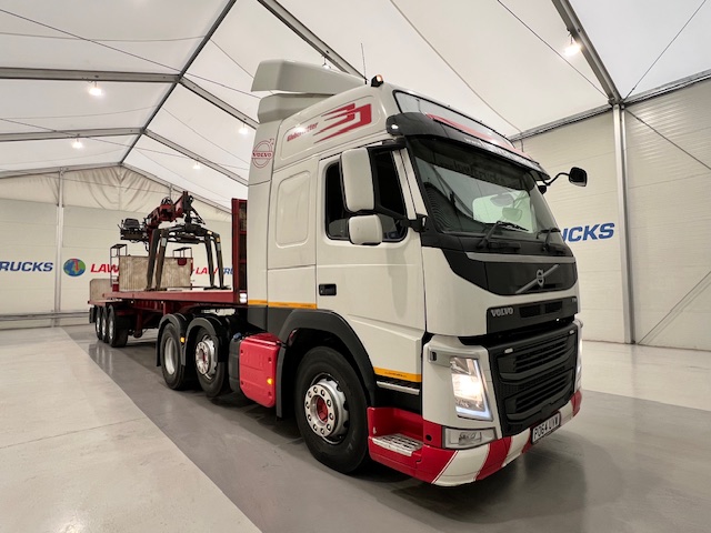 Volvo FM 450 Tractor Unit with Corus Brick Grab Trailer