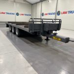 SDC Tri Axle Flatbed Drawbar Trailer - thumbnail