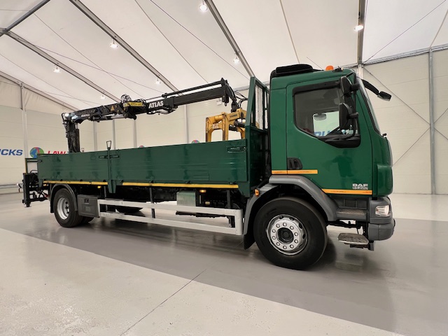 Daf LF55 220 Day Cab Dropside Crane