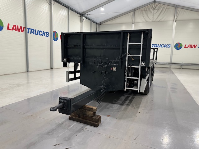 Montracon Tri Axle Flatbed Drawbar Trailer