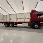 Scania P380 6×2 10 Tyre Rear Lift Sleeper Cab Flatbed - thumbnail