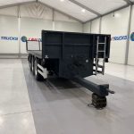 Montracon Tri Axle Flatbed Drawbar Trailer - thumbnail
