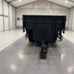 Montracon Tri Axle Flatbed Drawbar Trailer - thumbnail