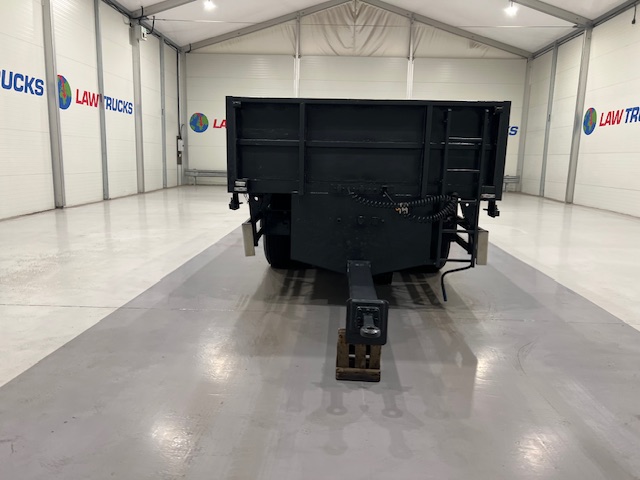 Montracon Tri Axle Flatbed Drawbar Trailer