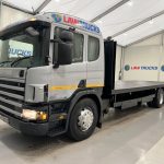 Scania P94 260 10 Tyre Sleeper Cab Flatbed - thumbnail