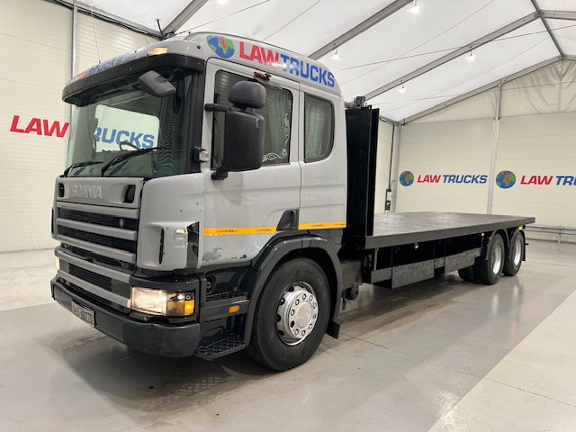 Scania P94 260 10 Tyre Sleeper Cab Flatbed