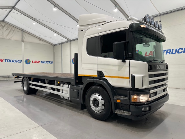 Scania P94 230 4×2 Sleeper Cab Flatbed