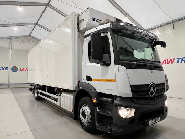 Mercedes Antos 1827 Day Cab Fridge Box