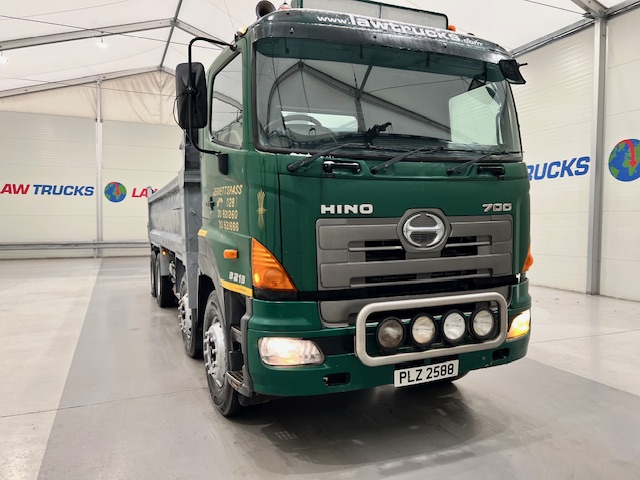 Hino 3241 700 8×4 Sleeper Cab Steel Tipper