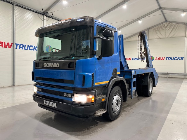 Scania P94 230 4×2 Day Cab Skip Loader