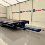 Adwell Tandem Axle Flatbed Drawbar Trailer - thumbnail