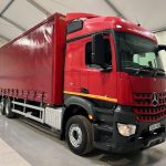 Mercedes Actros 2533 6×2 Sleeper Cab Curtainsider - thumbnail