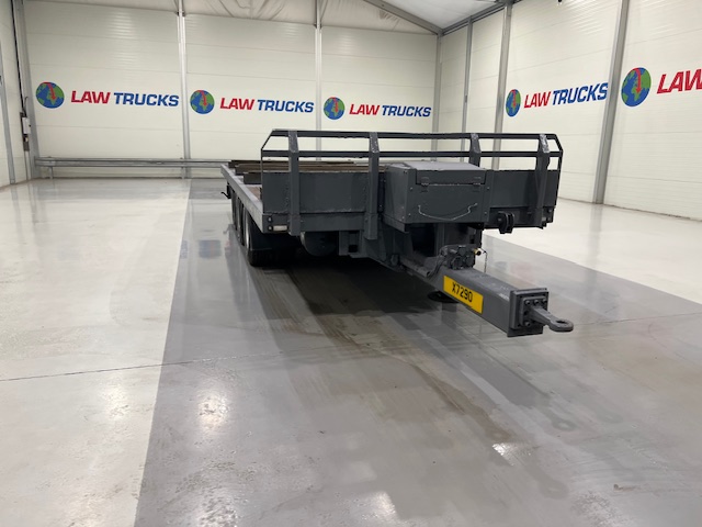 SDC Tri Axle Flatbed Drawbar Trailer