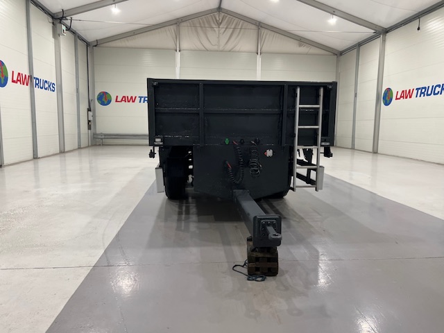Montracon Tri Axle Flatbed Drawbar Trailer
