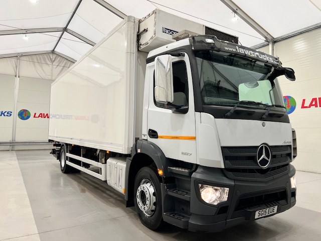 Mercedes Antos 1827 Day Cab Fridge Box