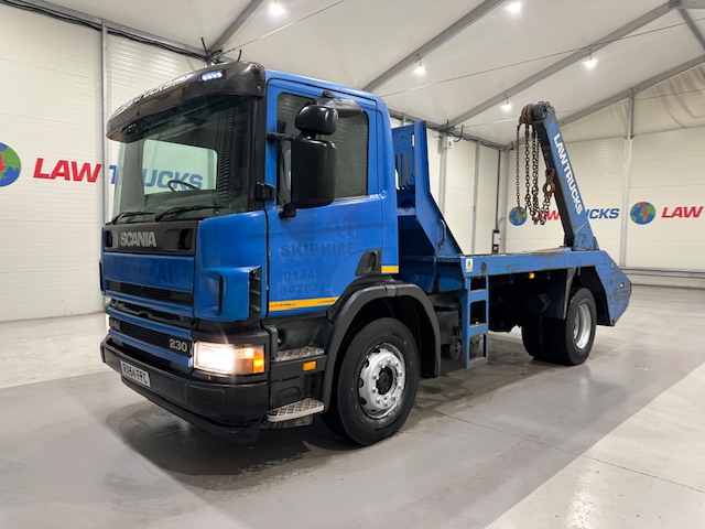 Scania P94 230 4×2 Day Cab Skip Loader