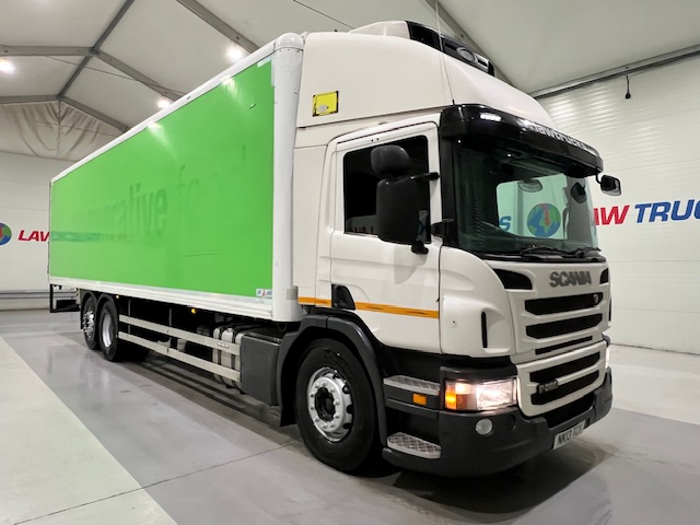 Scania P280 6×2 Rear Lift Day Cab Fridge Box Manual