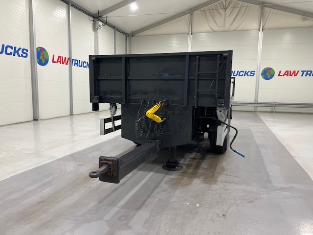 Montracon Tri Axle Flatbed Drawbar Trailer