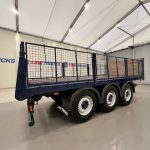 Wheelbase Tri Axle Flatbed Drawbar Trailer - thumbnail