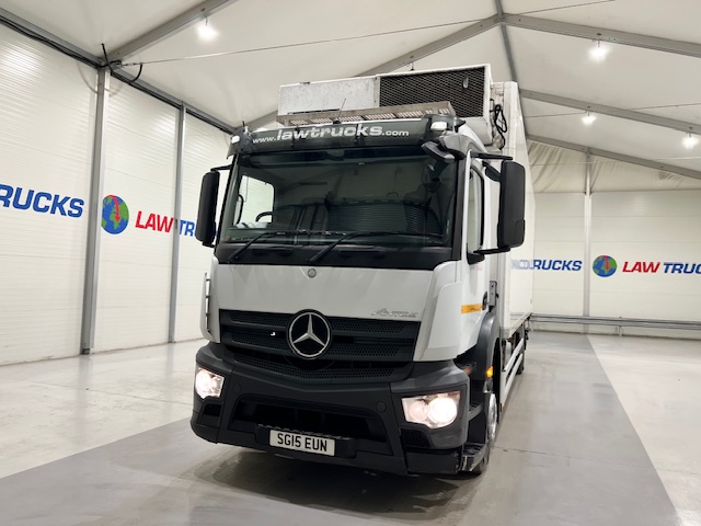 Mercedes Antos 1827 Day Cab Fridge Box