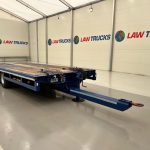 Adwell Tandem Axle Flatbed Drawbar Trailer - thumbnail
