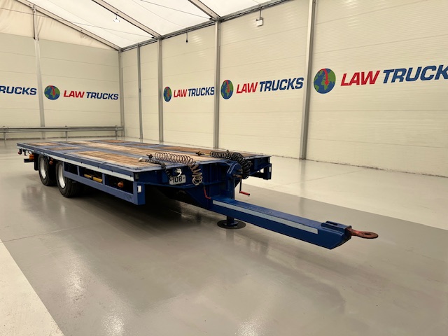 Adwell Tandem Axle Flatbed Drawbar Trailer