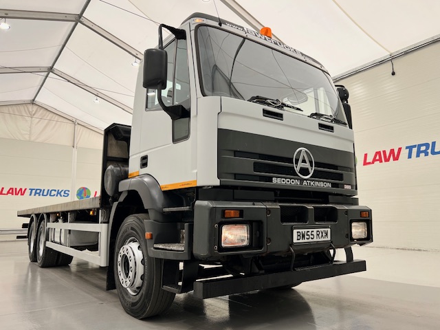 Seddon Atkinson Strato 385 6×4 Double Drive Flatbed