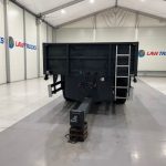 Montracon Tri Axle Flatbed Drawbar Trailer - thumbnail