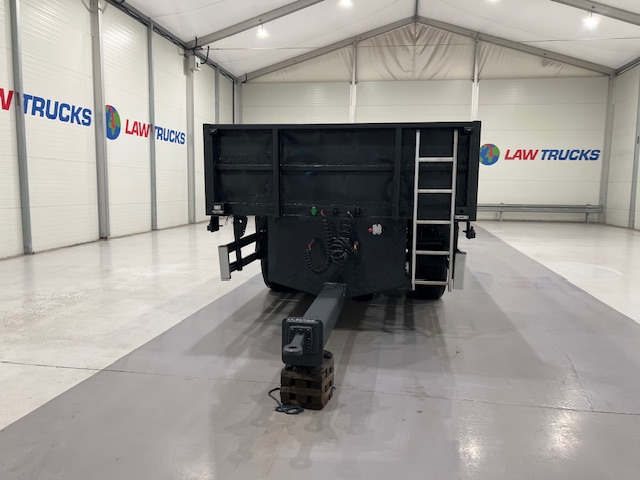 Montracon Tri Axle Flatbed Drawbar Trailer