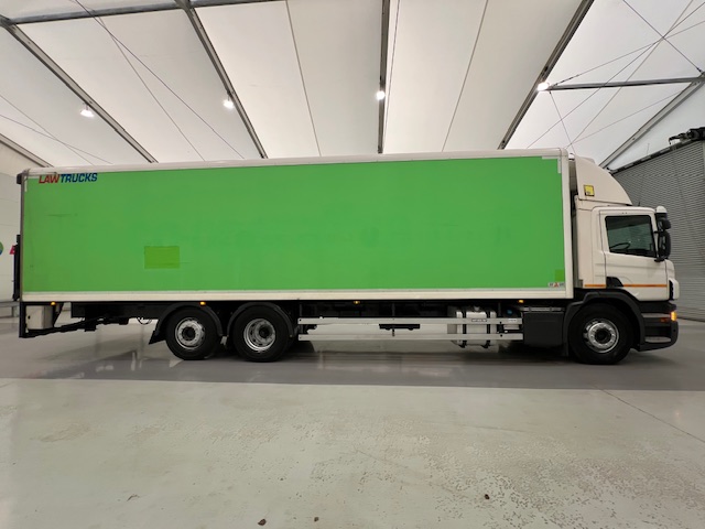 Scania P280 6×2 Rear Lift Day Cab Fridge Box