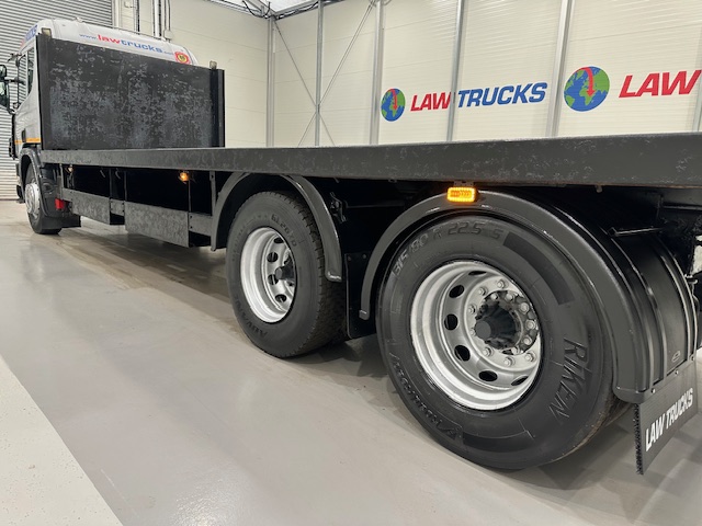 Scania P94 260 10 Tyre Sleeper Cab Flatbed