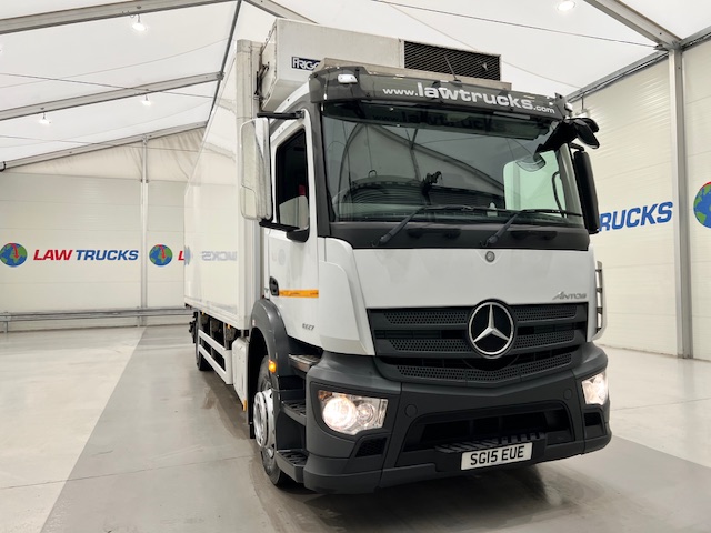 Mercedes Antos 1827 Day Cab Fridge Box
