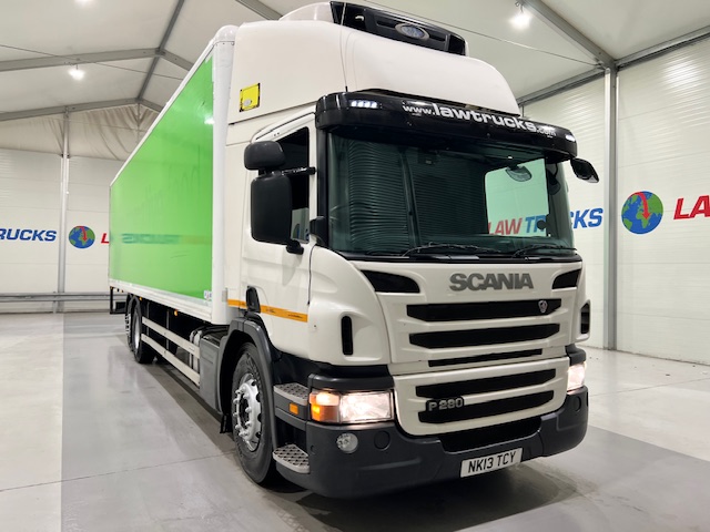 Scania P280 6×2 Rear Lift Day Cab Fridge Box Manual