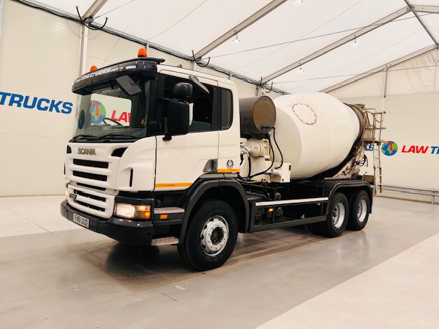 Scania P280 6×4 Day Cab Cement Mixer